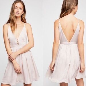 Free People Gabby’s All Night Party Dress Pink Size 12